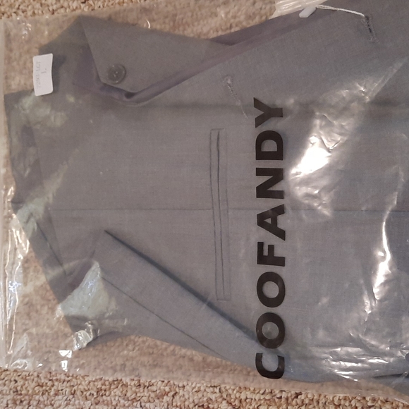 Light Grey Coodandy Vest - Picture 4 of 4